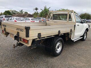 2017 Mazda BT-50 UR0YG1 XT 4x2 Hi-Rider White 6 Speed Manual Cab Chassis.