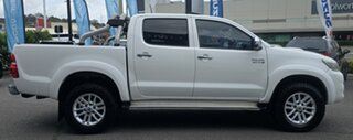 2015 Toyota Hilux KUN26R MY14 SR5 Double Cab White 5 Speed Automatic Utility