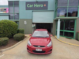 2019 Hyundai Accent RB6 MY19 Sport Metallic Red 6 Speed Automatic Hatchback