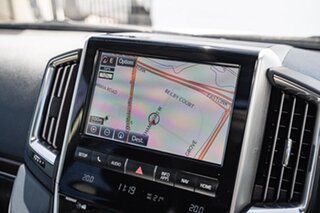 2018 Toyota Landcruiser VDJ200R Sahara White 6 Speed Sports Automatic Wagon