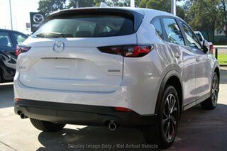 2025 Mazda CX-5 KF4WLA G25 SKYACTIV-Drive FWD Touring Rhodium White 6 Speed Sports Automatic Wagon