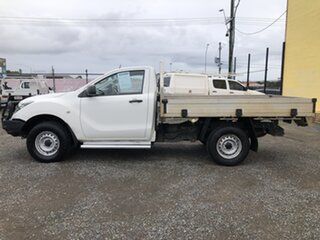 2017 Mazda BT-50 UR0YG1 XT 4x2 Hi-Rider White 6 Speed Manual Cab Chassis