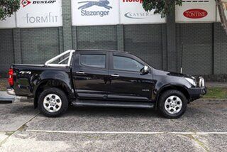 2013 Holden Colorado RG MY13 LTZ Crew Cab Black 6 Speed Sports Automatic Utility.