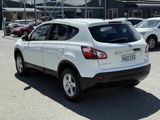 2012 Nissan Dualis J10 Series II MY2010 ST Hatch X-tronic 2WD White 6 Speed Constant Variable