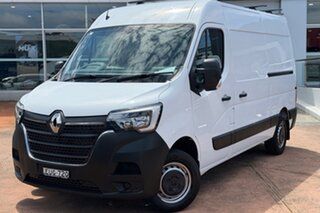 2021 Renault Master X62 Phase 2 MY21 Pro Mid Roof MWB AMT 110kW White 6 Speed.