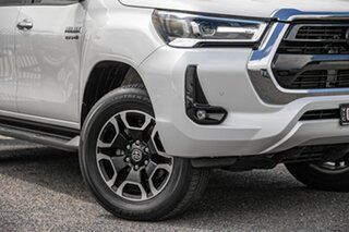 2022 Toyota Hilux GUN126R SR5 Double Cab White 6 Speed Sports Automatic Utility.