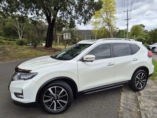 2019 Nissan X-Trail T32 Series II Ti X-tronic 4WD Crystal White Pearl 7 Speed Constant Variable.