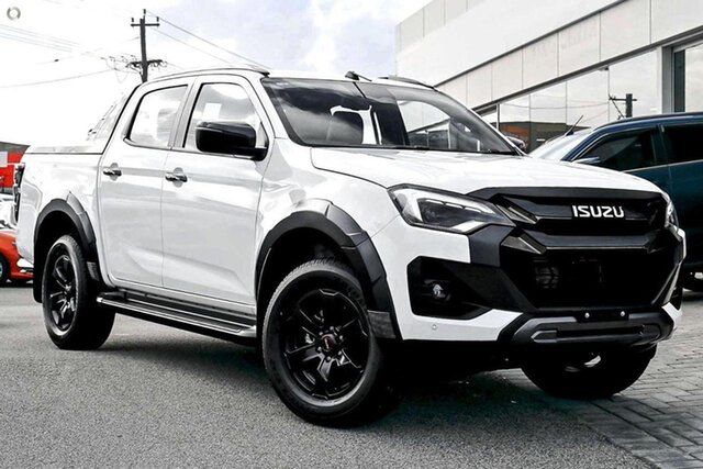 Demo Isuzu D-MAX RG MY25.5 X-TERRAIN Crew Cab Keysborough, 2025 Isuzu D-MAX RG MY25.5 X-TERRAIN Crew Cab White 6 Speed Sports Automatic Utility