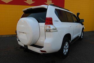 2012 Toyota Landcruiser Prado KDJ150R GXL White 5 Speed Sports Automatic Wagon