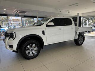 2022 Ford Ranger PY 2022MY XLT Double Cab FullTime 4WD DR White 10 Speed Sports Automatic.