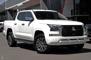 2025 Mitsubishi Triton MV MY25 GLS Pick-up Double Cab 4x4 White 6 Speed Sports Automatic Utility.