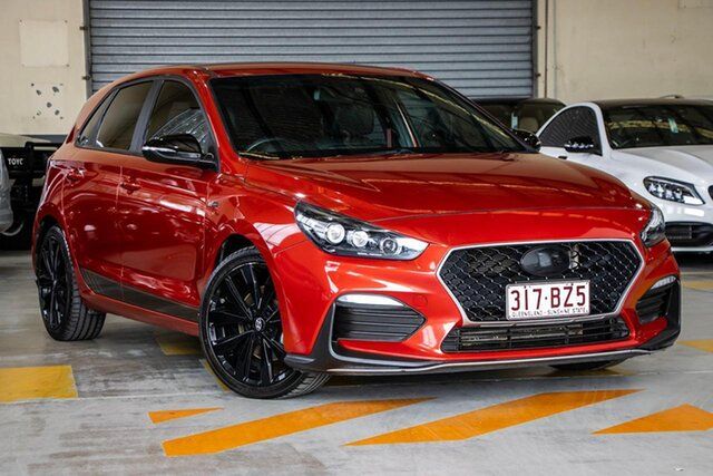 Used Hyundai i30 Aspley, 2021 Hyundai i30 N LINEPD.V4 MY21 Orange Hatchback