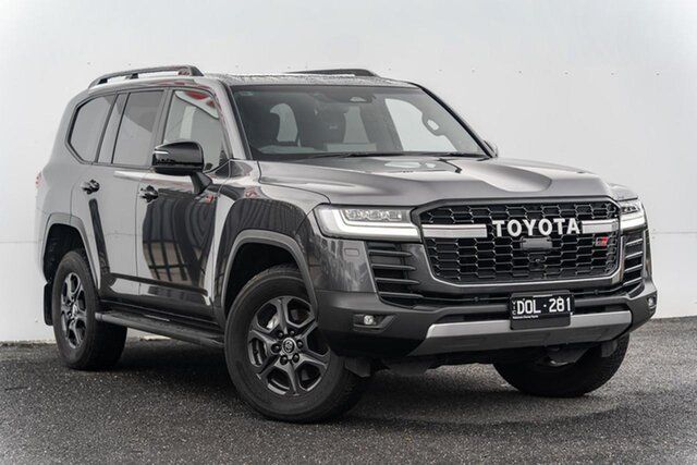 Used Toyota Landcruiser FJA300R GR Sport Keysborough, 2025 Toyota Landcruiser FJA300R GR Sport Grey 10 Speed Sports Automatic Wagon