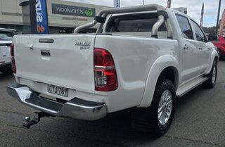 2015 Toyota Hilux KUN26R MY14 SR5 Double Cab White 5 Speed Automatic Utility