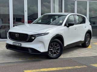 2026 Mazda CX-5 KM0HA0 G25 SKYACTIV-Drive i-ACTIV AWD Pure Rhodium White 6 Speed Sports Automatic.