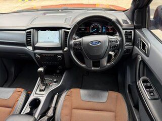 2017 Ford Ranger PX MkII 2018.00MY Wildtrak Double Cab Orange 6 Speed Sports Automatic Double Cab