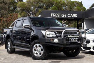 2013 Holden Colorado RG MY13 LTZ Crew Cab Black 6 Speed Sports Automatic Utility.