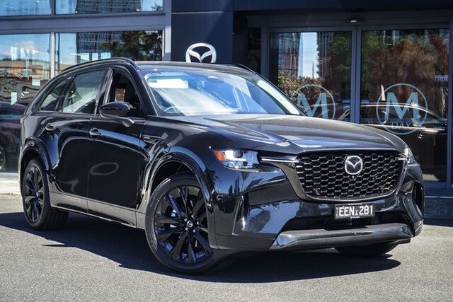 Demo Mazda CX-90 KK G50e Skyactiv-Drive i-ACTIV AWD GT South Melbourne, 2026 Mazda CX-90 KK G50e Skyactiv-Drive i-ACTIV AWD GT Jet Black 8 Speed
