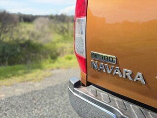 2015 Nissan Navara D23 ST Orange 6 Speed Manual Utility