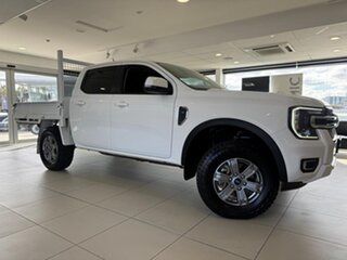 2022 Ford Ranger PY 2022MY XLT Double Cab FullTime 4WD DR White 10 Speed Sports Automatic.