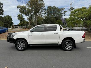 2017 Toyota Hilux GUN126R SR5 Double Cab White 6 Speed Sports Automatic Utility