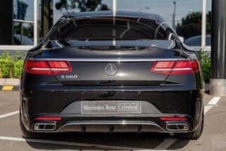 2018 Mercedes-Benz S-Class C217 809MY S560 9G-Tronic Black 9 Speed Sports Automatic Coupe