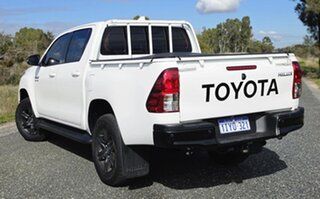 2024 Toyota Hilux GUN126R SR Double Cab White 6 Speed Sports Automatic Utility