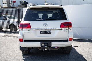 2018 Toyota Landcruiser VDJ200R Sahara White 6 Speed Sports Automatic Wagon