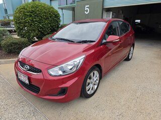 2019 Hyundai Accent RB6 MY19 Sport Metallic Red 6 Speed Automatic Hatchback.
