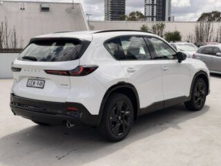 2026 Mazda CX-5 KM0HA0 G25 SKYACTIV-Drive i-ACTIV AWD Akera Rhodium White 6 Speed Sports Automatic