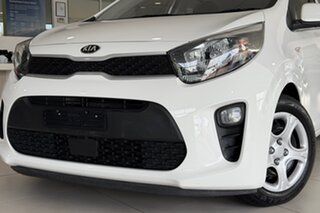 2019 Kia Picanto JA MY20 S White 4 Speed Automatic Hatchback.