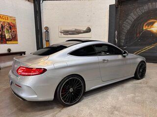 2016 Mercedes-Benz C-Class C205 C300 7G-Tronic + Silver 7 Speed Sports Automatic Coupe