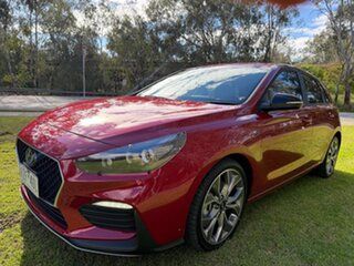 2020 Hyundai i30 PD.V4 MY21 N Line D-CT Red 7 Speed Sports Automatic Dual Clutch Hatchback