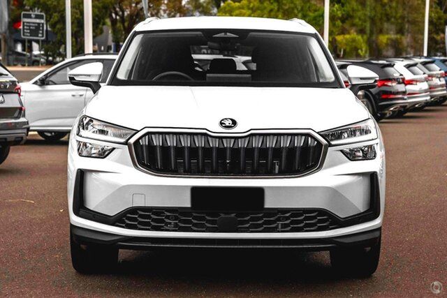 Demo Skoda Kodiaq PS MY25 140TSI DSG Select Botany, 2025 Skoda Kodiaq PS MY25 140TSI DSG Select White 7 Speed Sports Automatic Dual Clutch Wagon