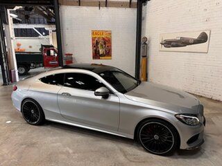 2016 Mercedes-Benz C-Class C205 C300 7G-Tronic + Silver 7 Speed Sports Automatic Coupe