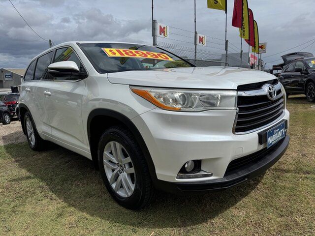 Used Toyota Kluger GSU50R GX Slacks Creek, 2015 Toyota Kluger GSU50R GX White 6 Speed Automatic Wagon