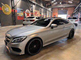 2016 Mercedes-Benz C-Class C205 C300 7G-Tronic + Silver 7 Speed Sports Automatic Coupe