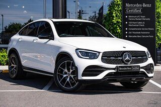 2021 Mercedes-Benz GLC-Class C253 801MY GLC300 Coupe 9G-Tronic 4MATIC White 9 Speed Sports Automatic.