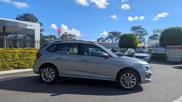 Demo Skoda Kamiq NW MY26 85TSI DSG FWD Select Botany, 2026 Skoda Kamiq NW MY26 85TSI DSG FWD Select Silver 7 Speed Sports Automatic Dual Clutch Wagon