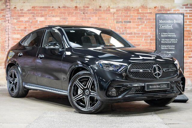 Used Mercedes-Benz GLC-Class C254 807MY GLC300 9G-Tronic 4MATIC Keysborough, 2026 Mercedes-Benz GLC-Class C254 807MY GLC300 9G-Tronic 4MATIC Black 9 Speed Sports Automatic Coupe
