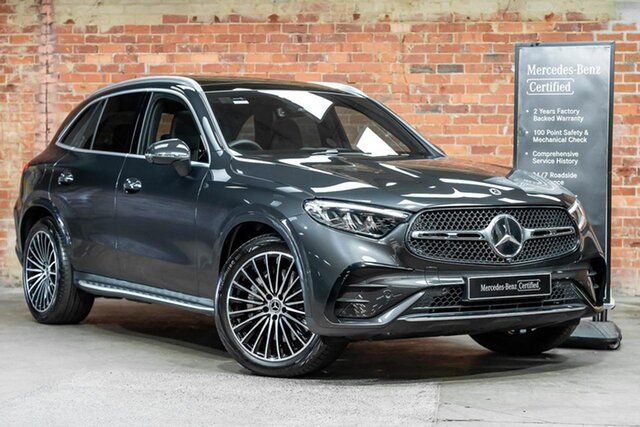 Used Mercedes-Benz GLC-Class X254 806+056MY GLC300 9G-Tronic 4MATIC Keysborough, 2026 Mercedes-Benz GLC-Class X254 806+056MY GLC300 9G-Tronic 4MATIC Grey 9 Speed Sports Automatic