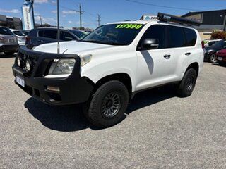 2009 Toyota Landcruiser Prado KDJ150R GX (4x4) White 5 Speed Sequential Auto Wagon.