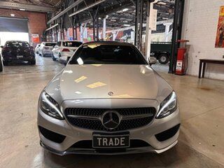 2016 Mercedes-Benz C-Class C205 C300 7G-Tronic + Silver 7 Speed Sports Automatic Coupe