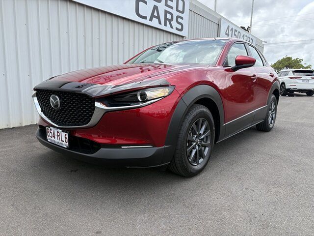Used Mazda CX-30 DM2W7A G20 SKYACTIV-Drive Pure Bundaberg, 2024 Mazda CX-30 DM2W7A G20 SKYACTIV-Drive Pure Red 6 Speed Sports Automatic Wagon