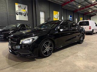 2018 Mercedes-Benz CLA-Class C117 CLA 200 Black Sports Automatic Dual Clutch Coupe
