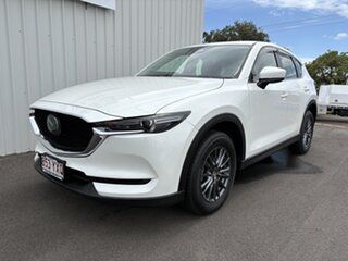 2019 Mazda CX-5 KF2W7A Maxx SKYACTIV-Drive FWD Sport White 6 Speed Sports Automatic Wagon.