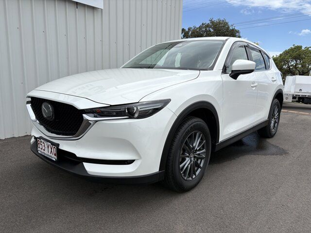 Used Mazda CX-5 KF2W7A Maxx SKYACTIV-Drive FWD Sport Bundaberg, 2019 Mazda CX-5 KF2W7A Maxx SKYACTIV-Drive FWD Sport White 6 Speed Sports Automatic Wagon