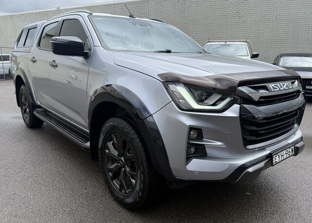 Used Isuzu D-MAX RG MY23 X-TERRAIN Crew Cab Cardiff, 2023 Isuzu D-MAX RG MY23 X-TERRAIN Crew Cab Silver 6 Speed Sports Automatic Utility