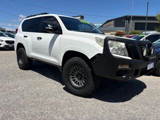 2009 Toyota Landcruiser Prado KDJ150R GX (4x4) White 5 Speed Sequential Auto Wagon.