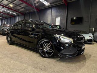 2018 Mercedes-Benz CLA-Class C117 CLA 200 Black Sports Automatic Dual Clutch Coupe.
